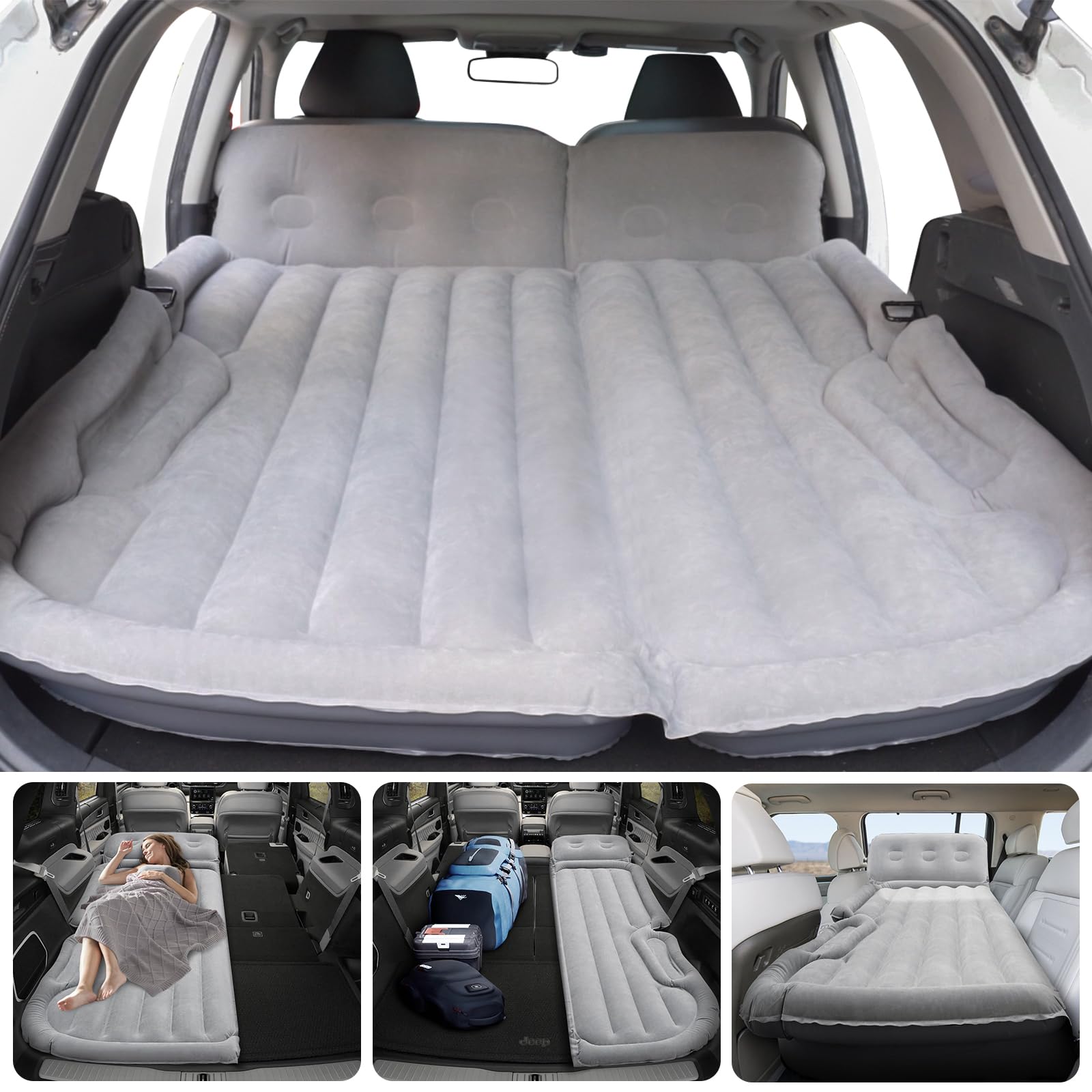 Amazon.co.jp: Shademax SUVエアマットレス 空気注入式 車用エア